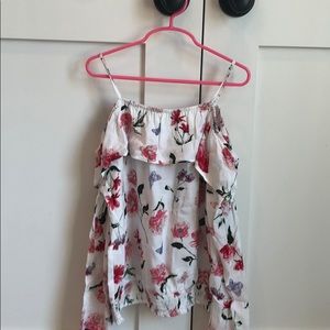 Kids  shoulder less top